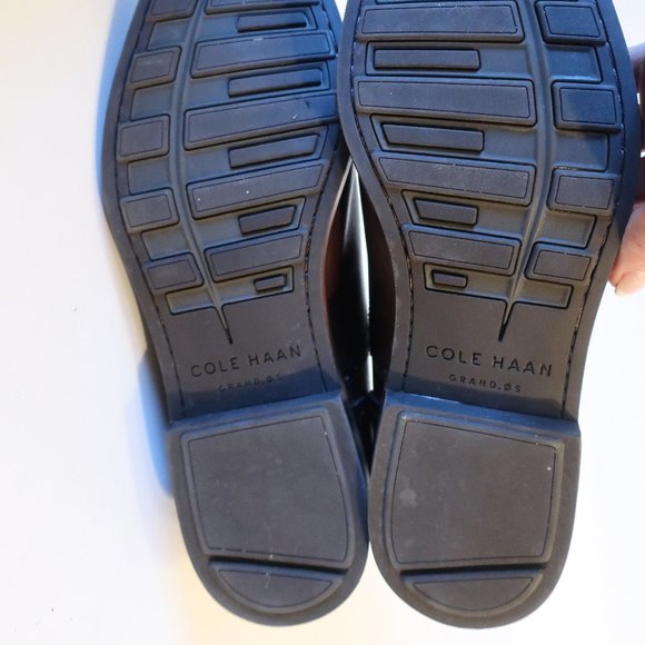 Mens Cole Haan Dark Brown Lace-Up Oxford Leather Shoes 11 * - Picture 9 of 12